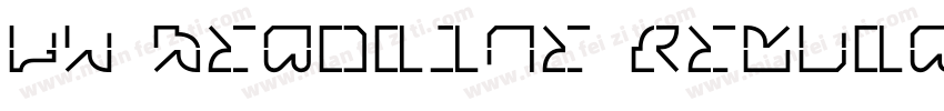 VW Headline Regular字体转换